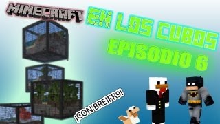 MINECRAFT EN LOS CUBOS EP6 CON BREIFR9  ¡QUE CASA MÁS BONITA [upl. by Suhpesoj]