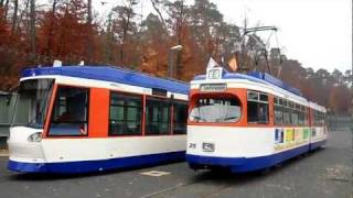 Straßenbahn Darmstadt  Impressionen November 2011 [upl. by Debi593]