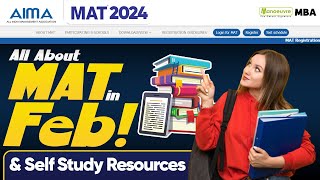 MBA MAT 2024  All About MAT in Feb  Eligibility  Paper Pattern Self Study Resources  Must Watch [upl. by Levania628]