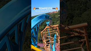 Busch Gardens Williamsburg Tempesto 🔥🕶️ [upl. by Retsila265]