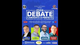 Debate Candidatos a Prefeito de Rio Negro  PR [upl. by Gilliette]