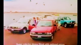 HOLDEN RODEO TF R9 UTE Australian Promotional TV Ad1997 [upl. by Elleoj]