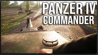 Panzer IV TANK COMMANDER  40v40 Post Scriptum Gameplay World War 2 Squad [upl. by Aicertal]