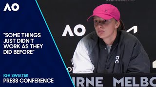 Iga Swiatek Press Conference  Australian Open 2024 Third Round [upl. by Cacie]