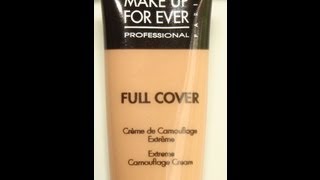 Make Up For Ever Full Cover Concealer [upl. by Rora404]