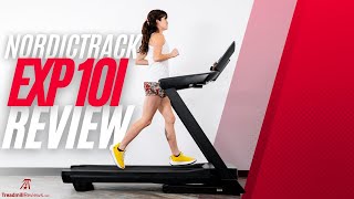 NordicTrack EXP 10i Treadmill Review  Comfortable amp Compact [upl. by Durstin]