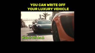 You can write off your Luxury Vehicle [upl. by Hubbard]