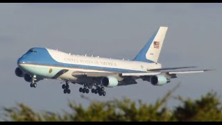 Air Force One  Chicago OHare  ORD  Approach amp Landing 11252014 [upl. by Buffy130]