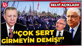 Erdoğanın teğmenlere yönelik Gülerle yaptığı konuşmayı Selvi açıkladı Çok sert girmeyin [upl. by Burnham]