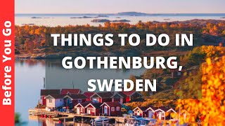 Gothenburg Sweden Travel Guide 13 BEST Things To Do In Gothenburg Göteborg [upl. by Nilauqcaj782]