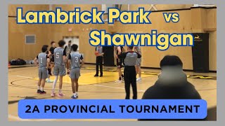 Lambrick Park vs Shawnigan Lake [upl. by Notsirk]