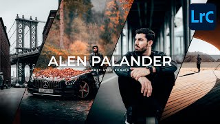 How To Edit Like ALEN PALANDER  Lightroom Classic Tutorial [upl. by Htiffirg]