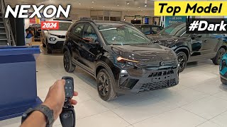 Tata Nexon FearlessS Top Model 2024 ❣️ Nexon Dark Edition Review 😍 [upl. by Bogosian]