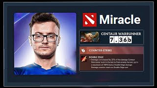 Miracle DESTROYS with 736B Centaur Warrunner  EZ MMR PUB STOMP [upl. by Hassi342]