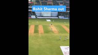 Rohit Sharma wicket out dismissal Today match [upl. by Eussoj]