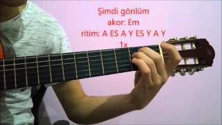 Hasretinle yandı gönlüm  Fahriye EvcenBurak Özçivit gitar  Saz Kursu Solfej [upl. by Ahsyat422]