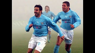 Stefano Fiore  All goals for Lazio 20012004 [upl. by Aicirtap849]