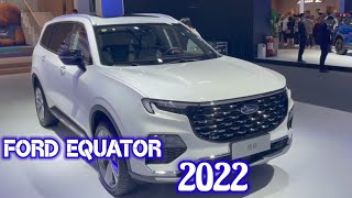 FORD EQUATOR 2022 un nuevo y excéntrico SUV nueva alternativa [upl. by Leibarg]