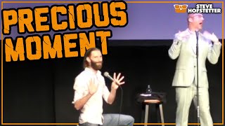 Wholesome Moment at a Comedy Show  Steve Hofstetter [upl. by Darmit633]