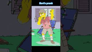 This is how Bart pranked the principal Season 21 Episode 14 shorts funny simpsons [upl. by Salakcin173]