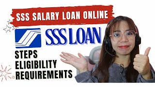 How to Apply for SSS SALARY LOAN online [upl. by Celeski391]