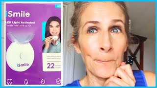 Does It Work 🧐 iSmile Teeth Whitening Kit Review [upl. by Ecirtac]