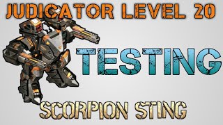 WAR COMMANDER JUDICATOR LEVEL 20 TESTING [upl. by Nader626]