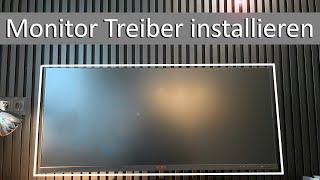 Monitor Treiber installieren  Lösungsansatz Bildschirm flimmert flackert  ohne Installationsdatei [upl. by Hanimay]