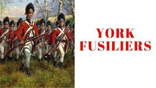 York Fusiliers Marches of the American Revolution [upl. by Tilford]