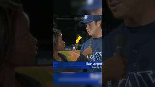 Evan Longorias Catch saves Reporters Life starman shorts [upl. by Caesar]