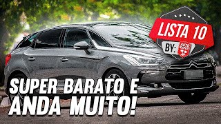 10 CARROS QUE ANDAM MUITO E CUSTAM MENOS DE 80 MIL PRA DAR BENGA SEM GASTAR MUITO by inscritos [upl. by Larentia906]