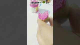 Vegetable 🥦 stamp art 🌼art artandcraft diy thevaishalisoni [upl. by Machos]