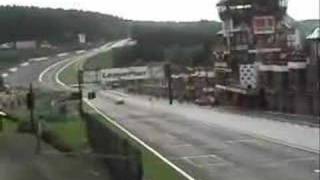 BELCAR SpaFrancorchamps Crash Eau Rouge [upl. by Jamnes]