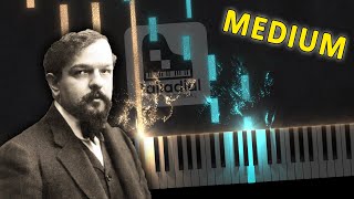 Rêverie  Debussy  MEDIUM Piano Tutorial [upl. by Tniassuot]