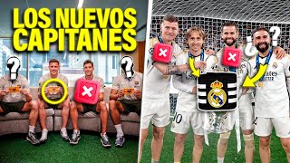 ¡LOS INCREÍBLES NUEVOS CAPITANES del REAL MADRID y BARCELONA por la SALIDA DE SUS quotLEYENDASquot [upl. by Broeder]