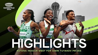 Astana Indoor Meet for Amin Tuyakov Prizes highlights  World Indoor Tour 2024 [upl. by Ivek622]