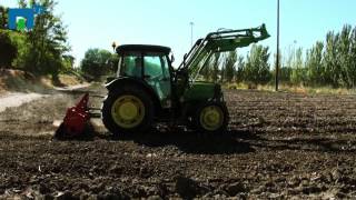 Preparación y siembra de parcelas en los Campos de Prácticas de la ETSIAgrónomos [upl. by Notrub969]