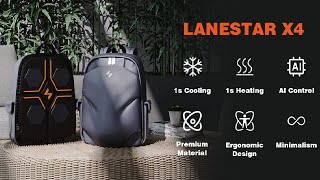 LANESTAR X4  The Smart Cooling and Heating Backpack [upl. by Hseham]