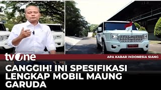 Mengenal quotMaung Garudaquot Kendaraan Prabowo Menyita Perhatian Saat Pelantikan  AKIS tvOne [upl. by Lekim]