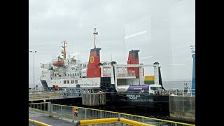 MV Hebridean Isles Farewell with subtitles Troon to Brodick and back [upl. by Nesnej783]