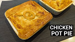 Easy Chicken Pot Pie Recipe  Homemade Bechamel Sauce [upl. by Nnairol154]