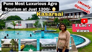 Luxurious Mauli Agro Tourism at Kasarsai for just 1200 😳 Hinjewadi Pune  Finding India [upl. by Menzies67]