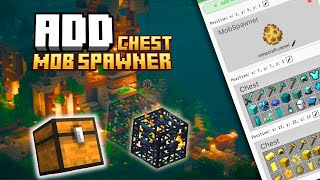 Minecraft MASTER Shares Secret to Success with Chest and Mob Spawner [upl. by Arahat497]