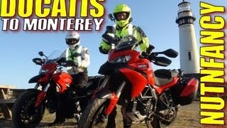 TNP Adventure Rider Ducatis to Monterey [upl. by Lekim]