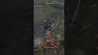 sekiro seven ashina spear  best mini boss fromsoftware [upl. by Ulrike]