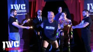 Gillberg Arrives in IWC Wrestling [upl. by Ynnaj]