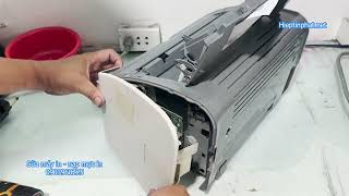 Fix Canon LBP 2900 printer paper jam at fuser unit  Hiep Tin Phat ink [upl. by Bat603]