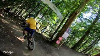 Greenhill bikepark Freeride lines [upl. by Ynnus]