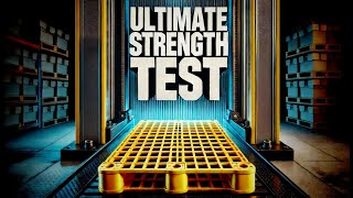 Ultimate Strength Test How Vantage Plastics Pallets Hold Up [upl. by Tallbott]