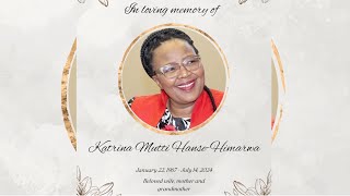 Memorial Service of Late Katrina HanseHimarwa  Windhoek [upl. by Sausa780]